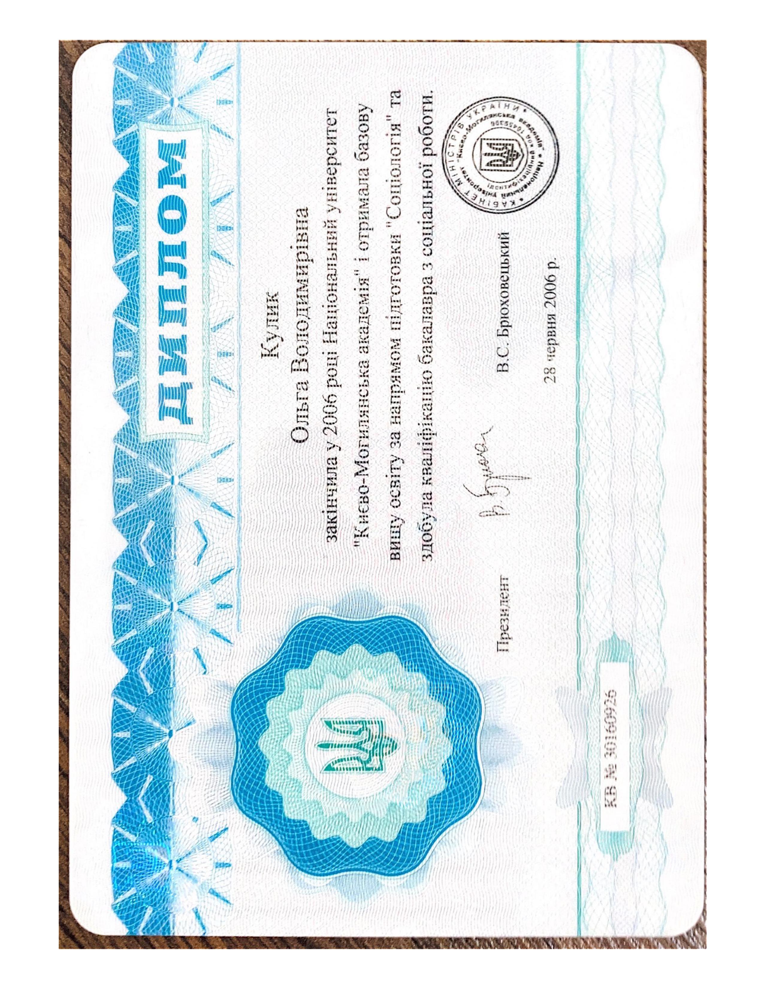 Ольга Кулик – психотерапевтка Тритфілд